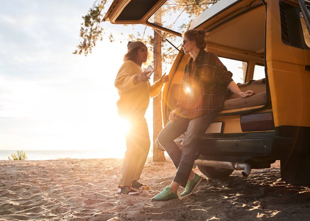 Camping am Strand
