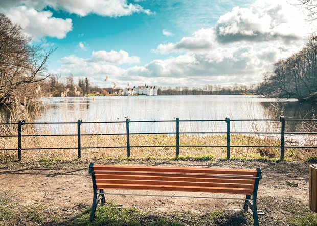 Der Glücksburger Schlosssee