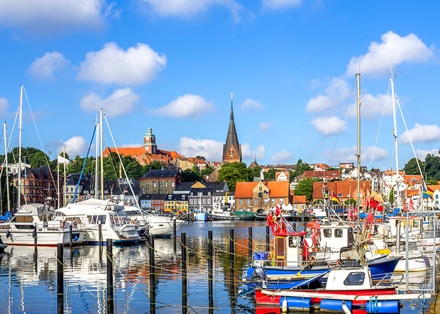 Hafen mit Booten